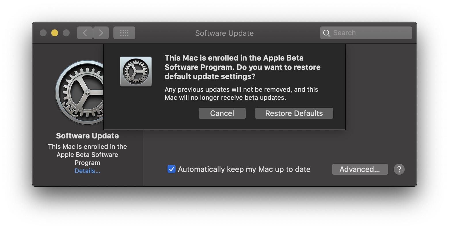 Macos Mojave Remove Apps From Dock After Closing